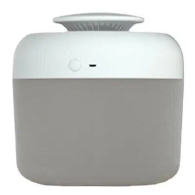 (White) 2.4L Ultrasonic Air Humidifier With LED Light Large Capacity USB Rechargeable Fragrance 