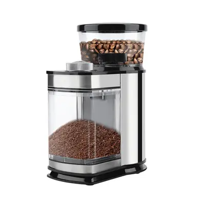 Stainless Steel Electric Coffee Grinder Adjustable Mode Large Capacity for Kitchen