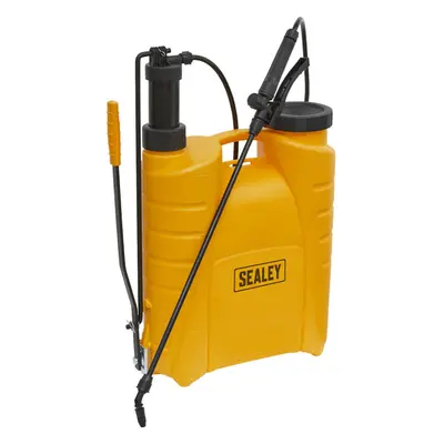 16L Backpack Sprayer - Heavy Duty PP Plastic - Interchangeable Spray Nozzles