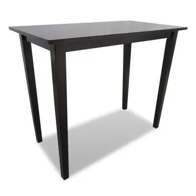 Bar Table Wood Console Side Dining Kitchen Table High-quality Brown Design