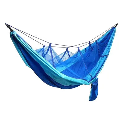 (Blue) Camping Mosquito Nets Hammocks, Ultralight Camping Hammock Beach Swing Bed Hammock for th