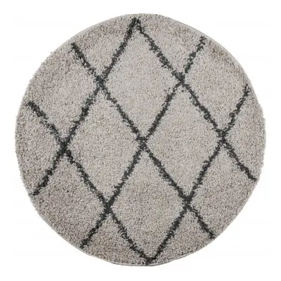 (beige and anthracite, cm) vidaXL Shaggy Rug Floor Mat Fluffy Rug Area Rug PAMPLONA High Pile Mo