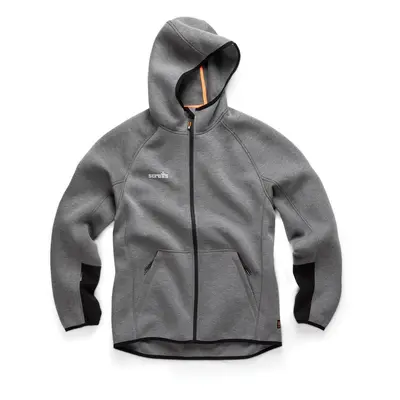 (S, Charcoal) Scruffs Mens Trade Air Layer Hoodie