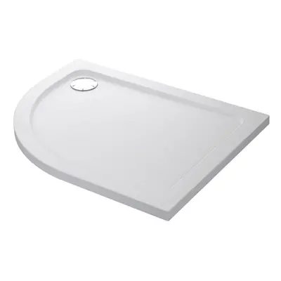 Mira Quadrant Anti Slip Shower Tray Right Offset Bathroom Upstands 1000x800mm