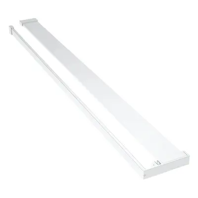 (silver, cm) vidaXL Shower Shelf for Walk-in Shower Wall Aluminium Multi Colours/Sizes