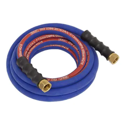 Sealey AH5R/12 Air Hose 5mtr x Ã13mm with 1/2"bsp Unions Extra Heavy-duty