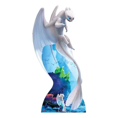 Light Fury from How to Train Your Dragon Official Cardboard Cutout / Standee