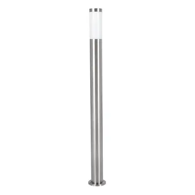 IP44 Outdoor Bollard Light Stainless Steel 12W E27 1100mm Driveway Lamp Post