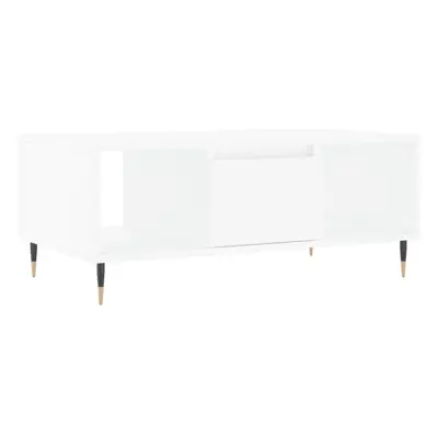 (white) vidaXL Coffee Table Side Table End Accent Telephone Sofa Table Engineered Wood