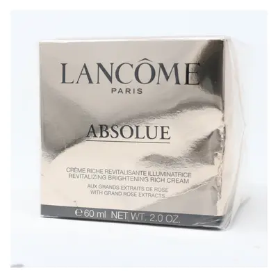 Lancome Absolue Revitalizing Brightening Rich Cream 2oz/60ml New With Box