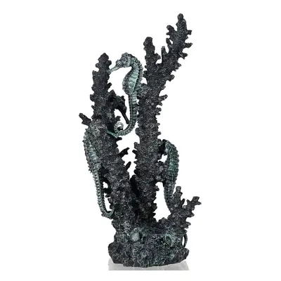 biOrb Ornament Seahorse on Coral Black Medium