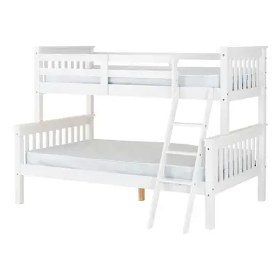 Seconique Neptune Triple Sleeper Bunk Bed - White