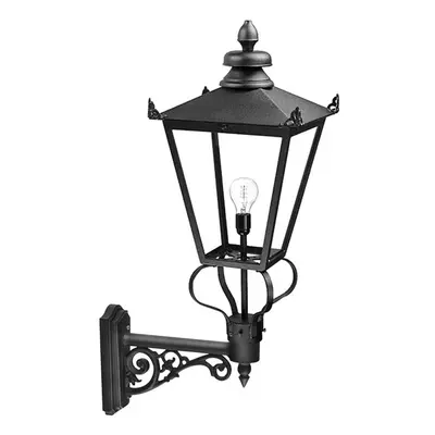 IP23 Wall Light Carriage Style Black LED E27 200W