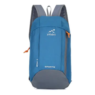 (Blue) 10L Waterproof Camping Hiking Bag Travel Rucksack Backpack Outdoor Foldable Bag