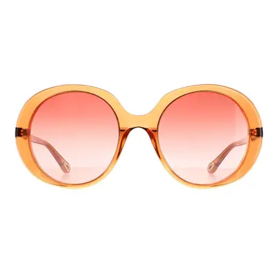 Chloe Sunglasses CH0007S Transparent Dark Orange Orange Gradient