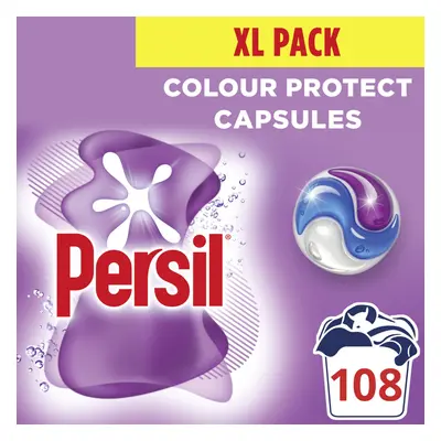 Persil Colour Protect in Washing Capsules keeps colours bright for outstanding stain removal in 