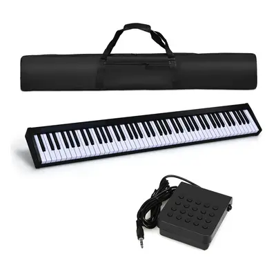 88-Key Foldable Digital Piano Full-size Semi Weighted Electronic Keyboard