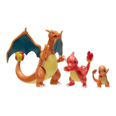 PokÃ©mon PKW2777 Select Pack-Features Charmander, Charmeleon and 4.5-Inch Charizard Battle Figur