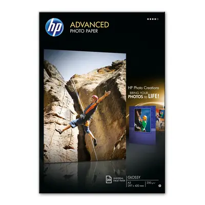 HP Advanced Glossy Photo Paper-20 sht/A3/297 x mm