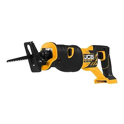 JCB 18V Cordless Reciprocating Saw (Body) Power Tool - Adjustable Depth Electric Hand Saw Cuttin