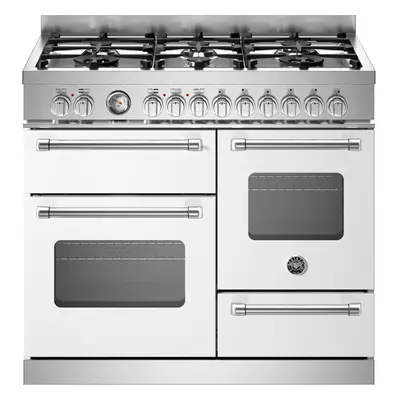 Bertazzoni MAS106L3EBIC Master Series 100cm Dual Fuel Range Cooker Burners