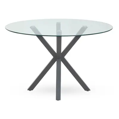 Premier Housewares Salford Dining Table with Grey Legs