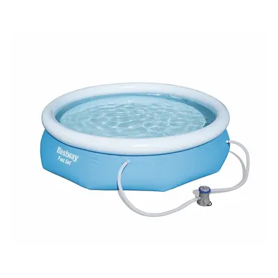 Bestway Inflatable Fast Set Swimming Pool with Pump, feet