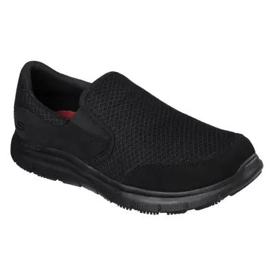 (7 UK, Black) Skechers Mens Flex Advantage McAllen Safety Work Shoe