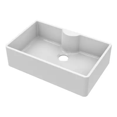 795mm - Single Bowl Butler Kitchen Sink - with Tap Ledge