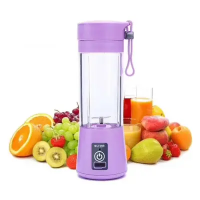 (White, blades) Portable Multi-functional Juicer Cup