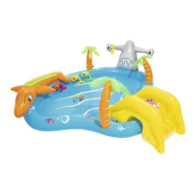 Bestway Inflatable Kids Water Play Center - Sea Life Paddling Pool with Multiple Activities