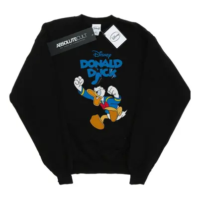 (4XL, Black) Disney Mens Donald Duck Furious Donald Sweatshirt