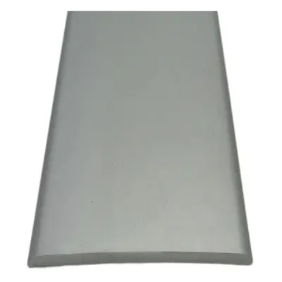 (Matte Silver, 9ft) Prestige Floor Cover Trim Covers Laminate/Wood/LVT Stick Down Threshold