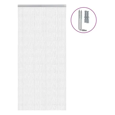 (100 x cm) vidaXL Chain Door Fly Screen Chain Curtain Door Screen 90x220 cm Aluminium