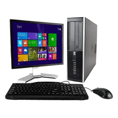 Fcs Dell Hp Pc Core I5 Set 8Gb 500Gb Hdd Win Pro 19" Monitor