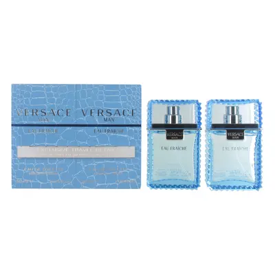 Versace Man Eau Fraiche Gift Set x 30ml EDT Spray