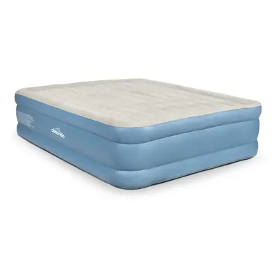 Dellonda, Queen, High Raised Air Bed, with Built-In Electric Pump, Carry Bag, 203x152x46cm, DL14