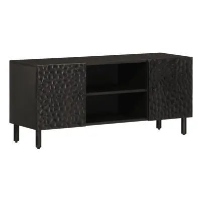 (black) vidaXL TV Cabinet TV Stand Entertainment Centre TV Unit Media Unit Solid Wood