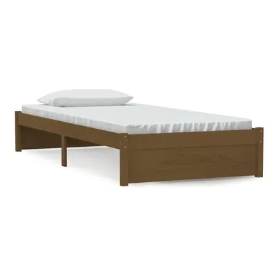 (honey brown, x cm) vidaXL Solid Wood Bed Frame Bedroom Bedstead Bed Base Multi Colours/Sizes