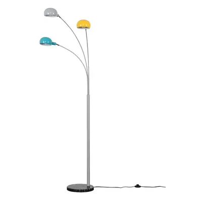 Curva Way Grey Floor Lamp