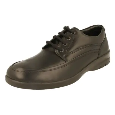 (Black, UK 9) Mens Padders Casual Lace Up Shoe Fire