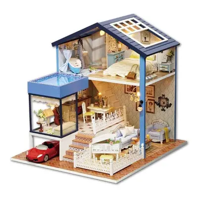 Seattle DIY Miniature Model With Light Music Collection Gift Decor