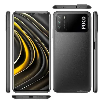 (Power Black) Xiaomi Poco M3 Dual Sim | 64GB | 4GB RAM