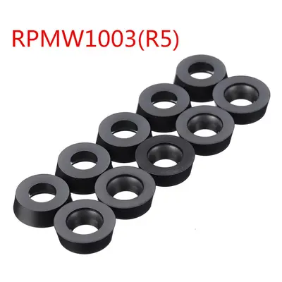 (RPMW1003) 10pcs Carbide Insert For Face Mill Cutter CNC Turning Tool