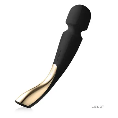 (Black ) LELO SMART WAND L Handheld Deep Muscle Massager