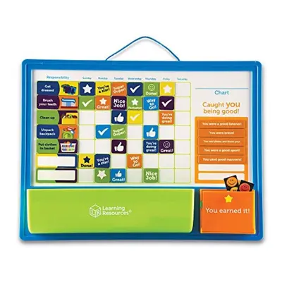 Learning Resources Good Job Reward Chart, Custom Magnetic Chore and Responsibility Chart for Kid