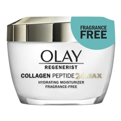 Olay Regenerist Collagen Peptide MAX Face Moisturizer, Fragrance Free, 1.7 Oz