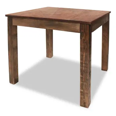 vidaXL Dining Table Solid Reclaimed Wood Kitchen Furniture Dinner Stand Desk