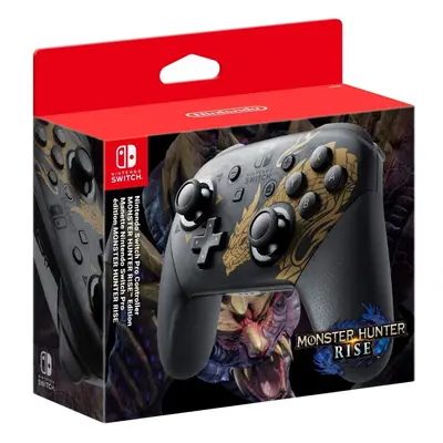 Monster Hunter Rise Edition Nintendo Switch Pro Controller