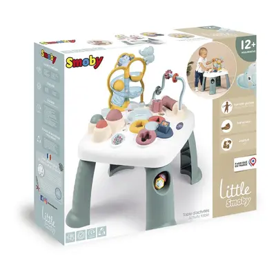 Smoby - Little Activity Table ? Floor Play Tray to Standing Play Table ? This Toy Grows with You